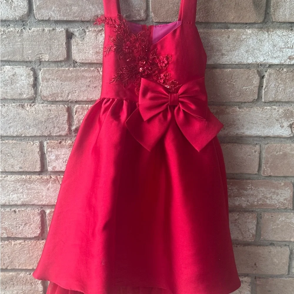 Bonnie Jean Red Dress
